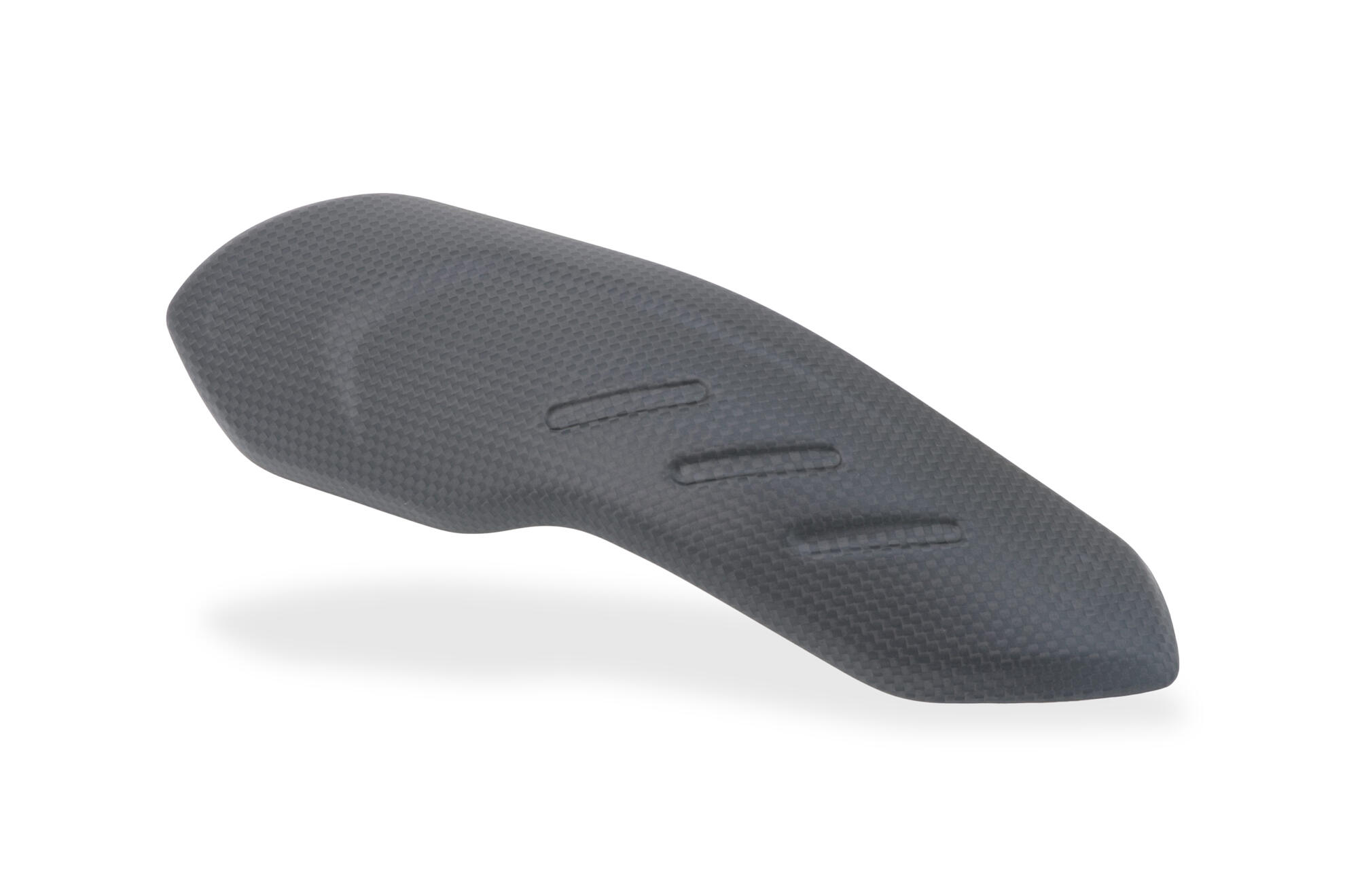 CNC Racing Carbon Fiber Front Exhaust Guard for the Ducati Hypermotard 698 Mono CNC Racing Carbon Fiber Front Exhaust Guard for the Ducati Hypermotard 698 Mono